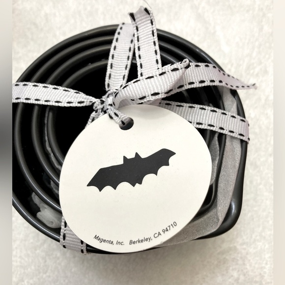 Rae Dunn Black Measuring Cups with bats. Black gothic kitchen decor - Picture 6 of 6